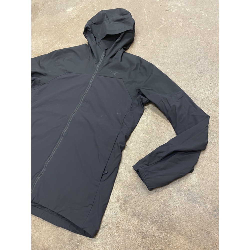 Arc'teryx‎ Jacket Mens XL Black Proton Hybrid Hoody Gore-Tex Infinium Softshell - Picture 3 of 16